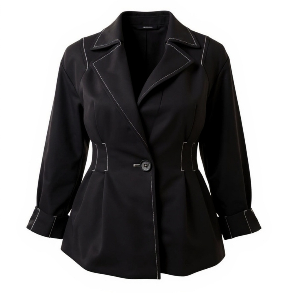 ASOS Sculpted Architectural Blazer Size 2